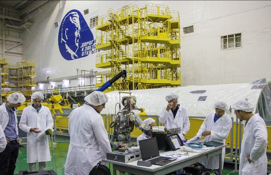 Kazakhstan Russia Space Robot