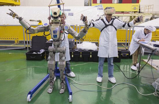 Kazakhstan Russia Space Robot