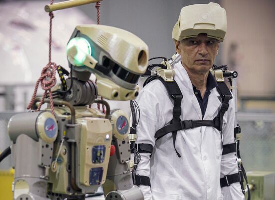 Kazakhstan Russia Space Robot