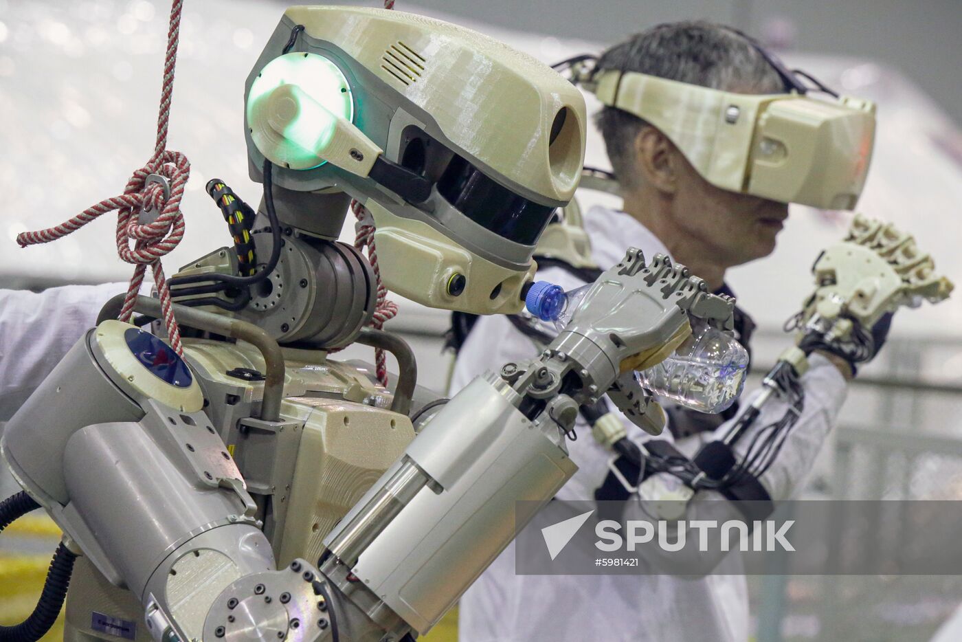 Kazakhstan Russia Space Robot