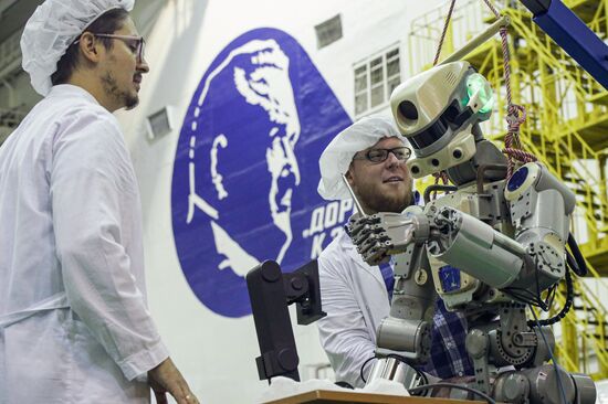 Kazakhstan Russia Space Robot