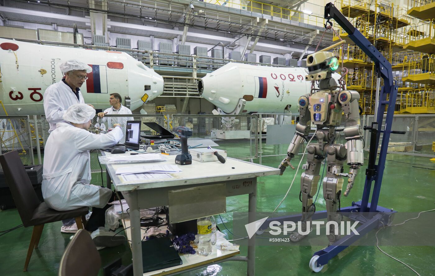 Kazakhstan Russia Space Robot