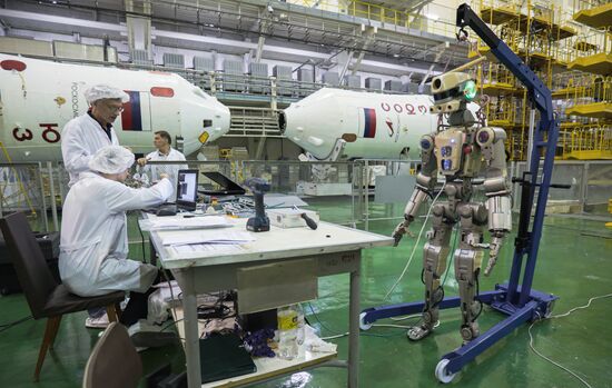 Kazakhstan Russia Space Robot