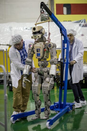Kazakhstan Russia Space Robot