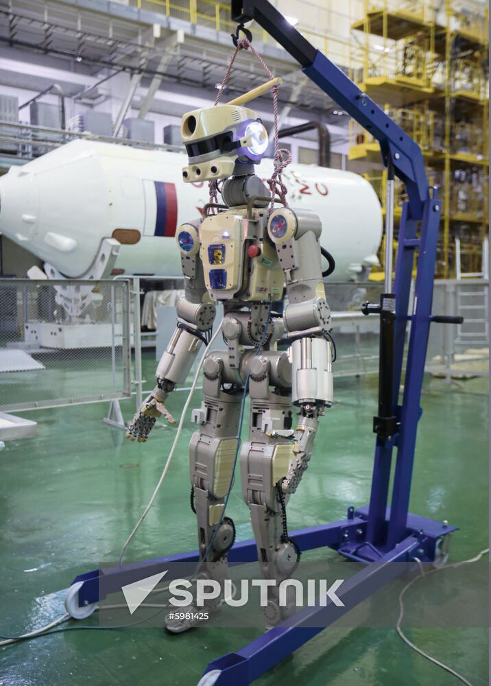 Kazakhstan Russia Space Robot