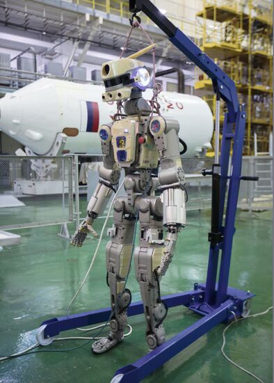 Kazakhstan Russia Space Robot