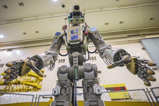 Kazakhstan Russia Space Robot