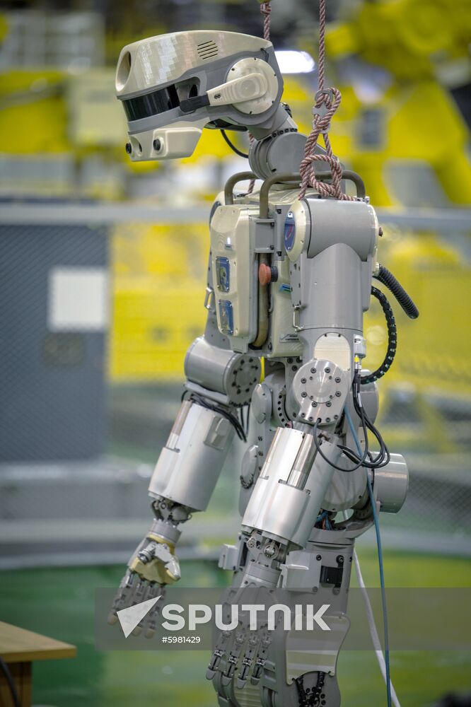 Kazakhstan Russia Space Robot