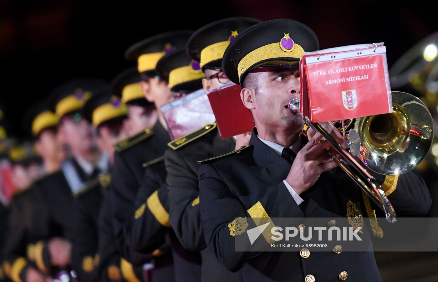 Russia Spasskaya Tower Festival Rehearsal