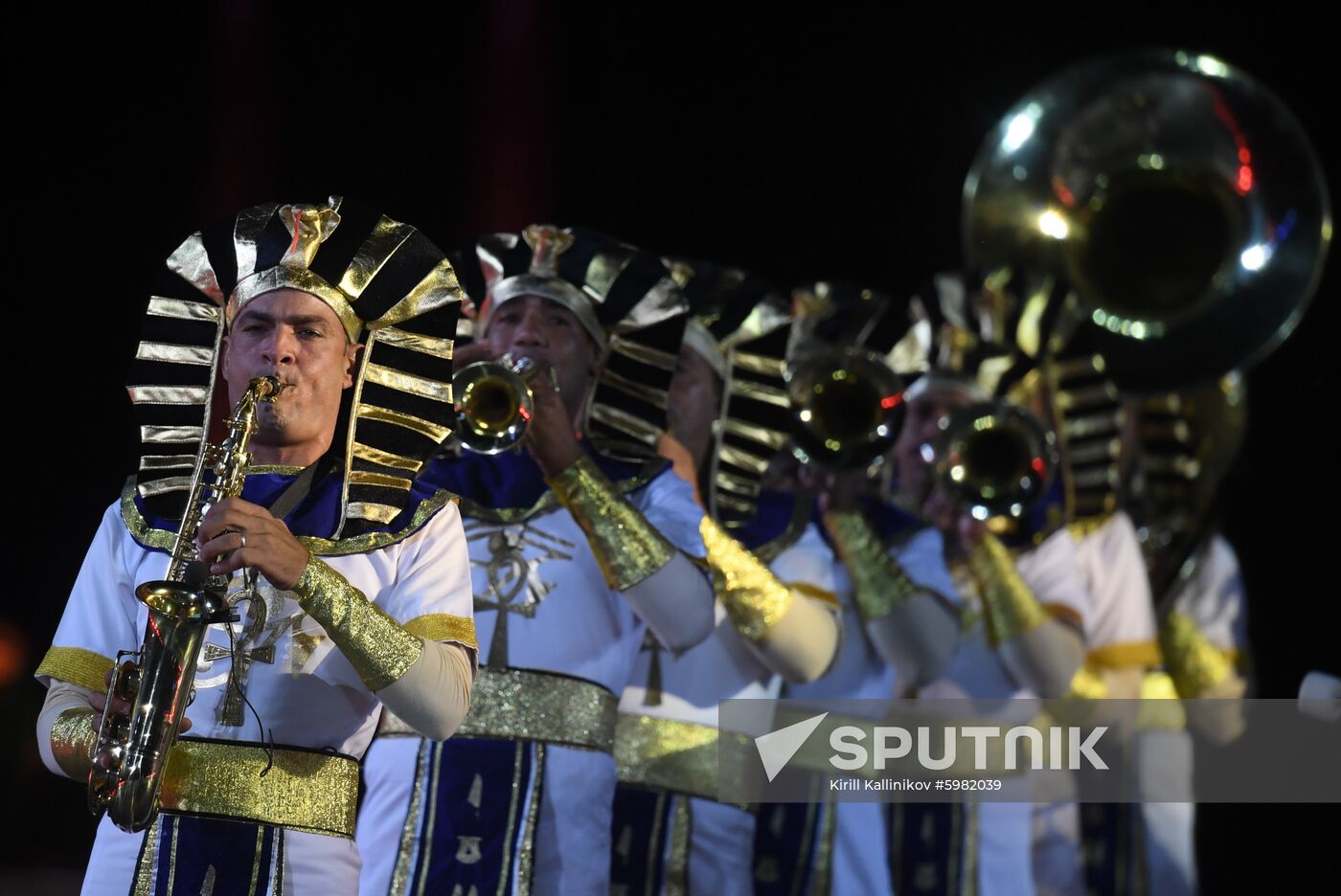 Russia Spasskaya Tower Festival Rehearsal