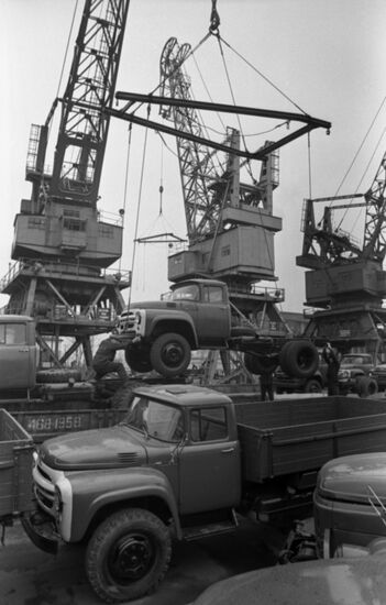 All-Union Subbotnik at Likhachev Automotive Plant