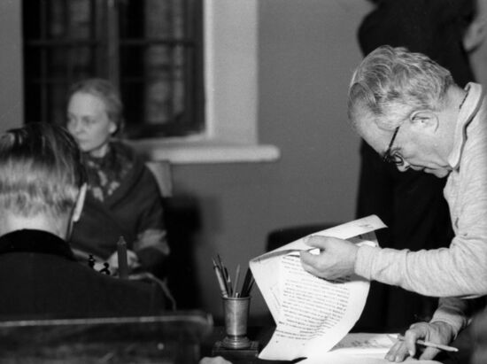 Film director Mark Donskoi