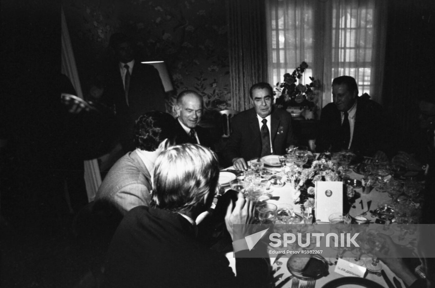Leonid Brezhnev's visit to the US