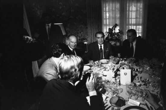 Leonid Brezhnev's visit to the US