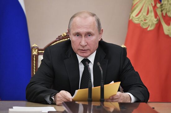 Russia Putin Security Council