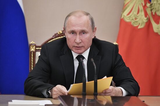 Russia Putin Security Council