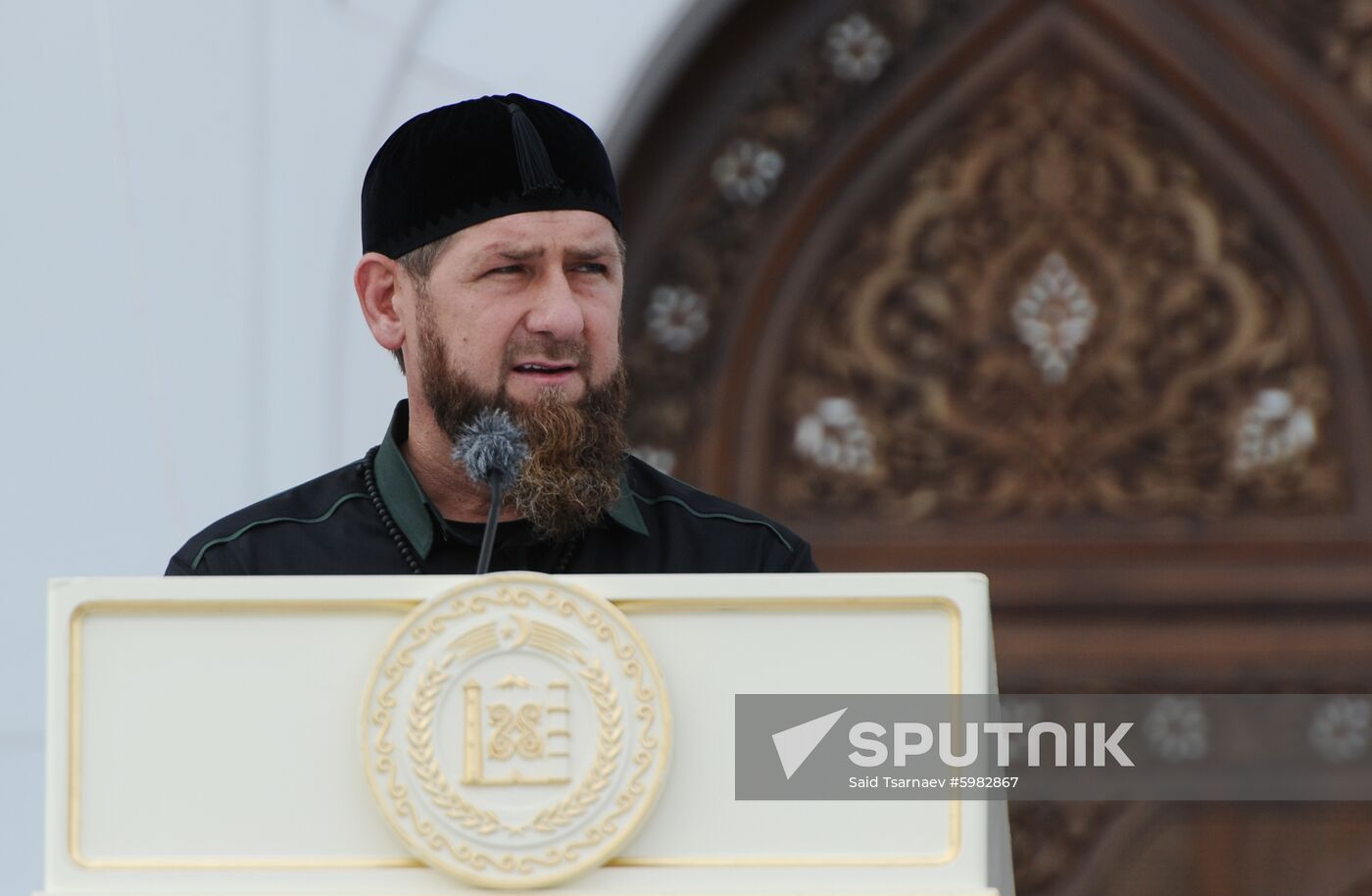 Russia Chechnya New Mosque