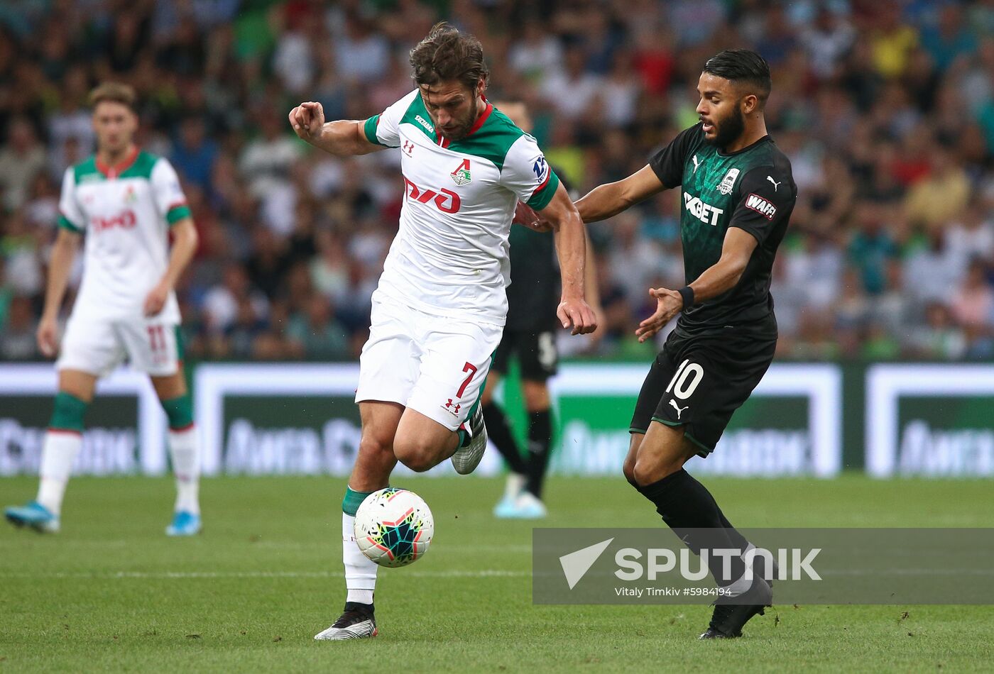 Russia Soccer Premier-League Krasnodar - Lokomotiv