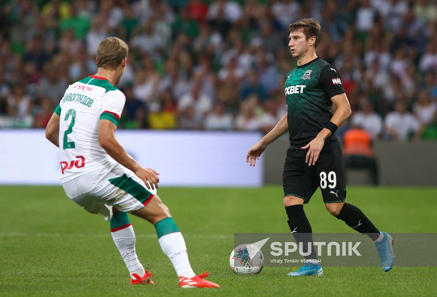 Russia Soccer Premier-League Krasnodar - Lokomotiv