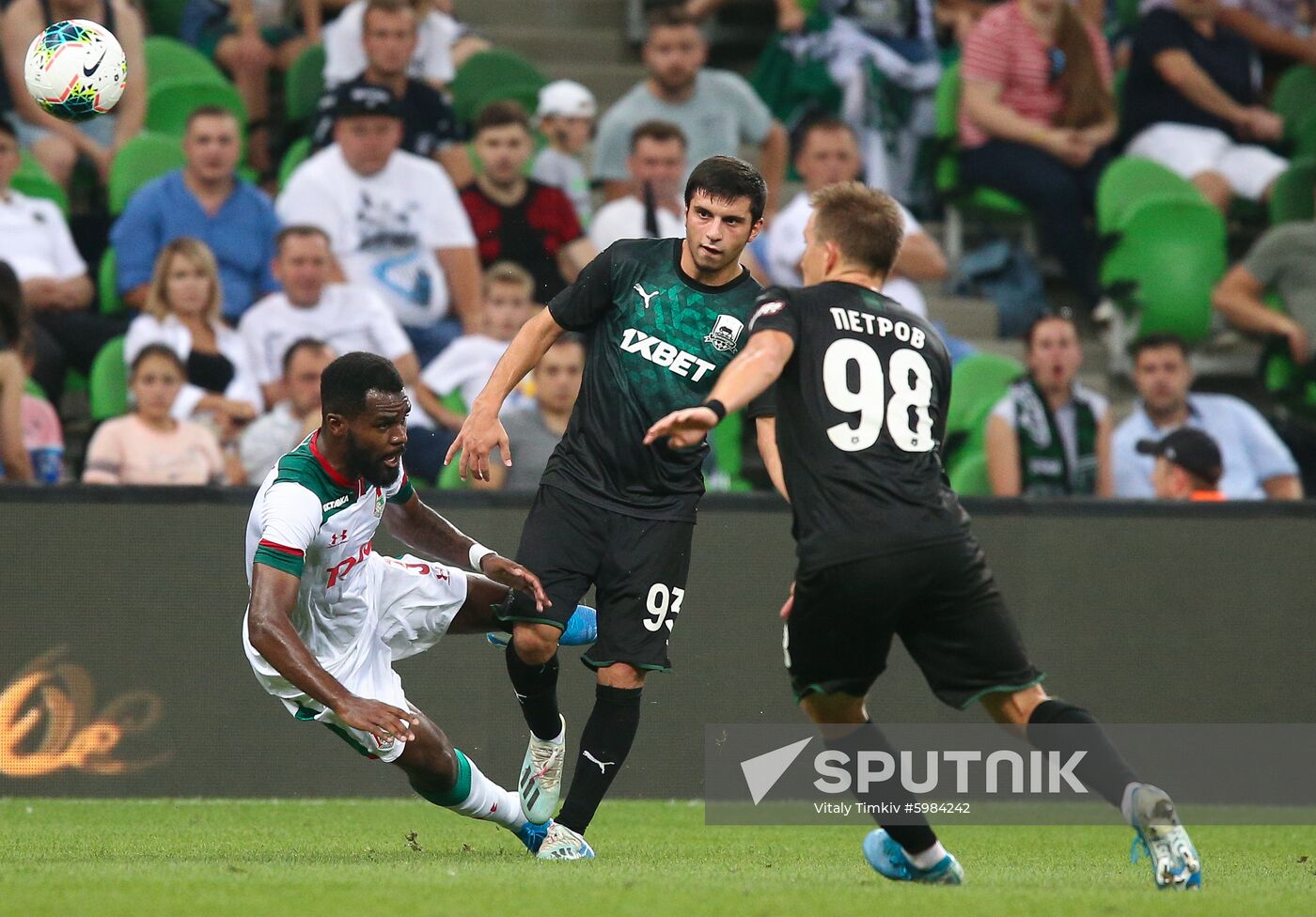 Russia Soccer Premier-League Krasnodar - Lokomotiv