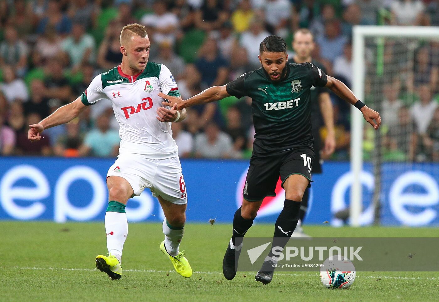 Russia Soccer Premier-League Krasnodar - Lokomotiv