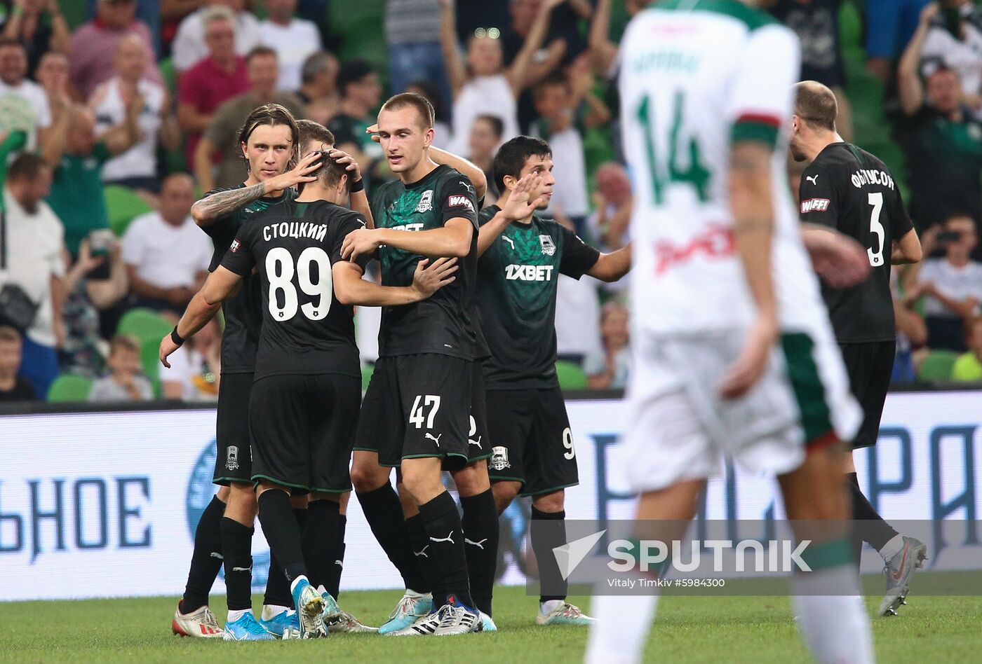 Russia Soccer Premier-League Krasnodar - Lokomotiv