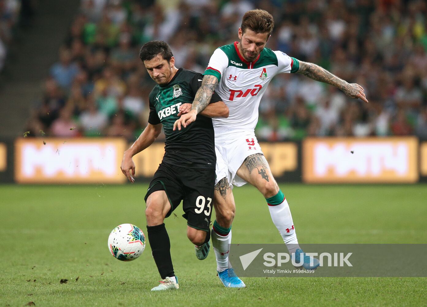 Russia Soccer Premier-League Krasnodar - Lokomotiv