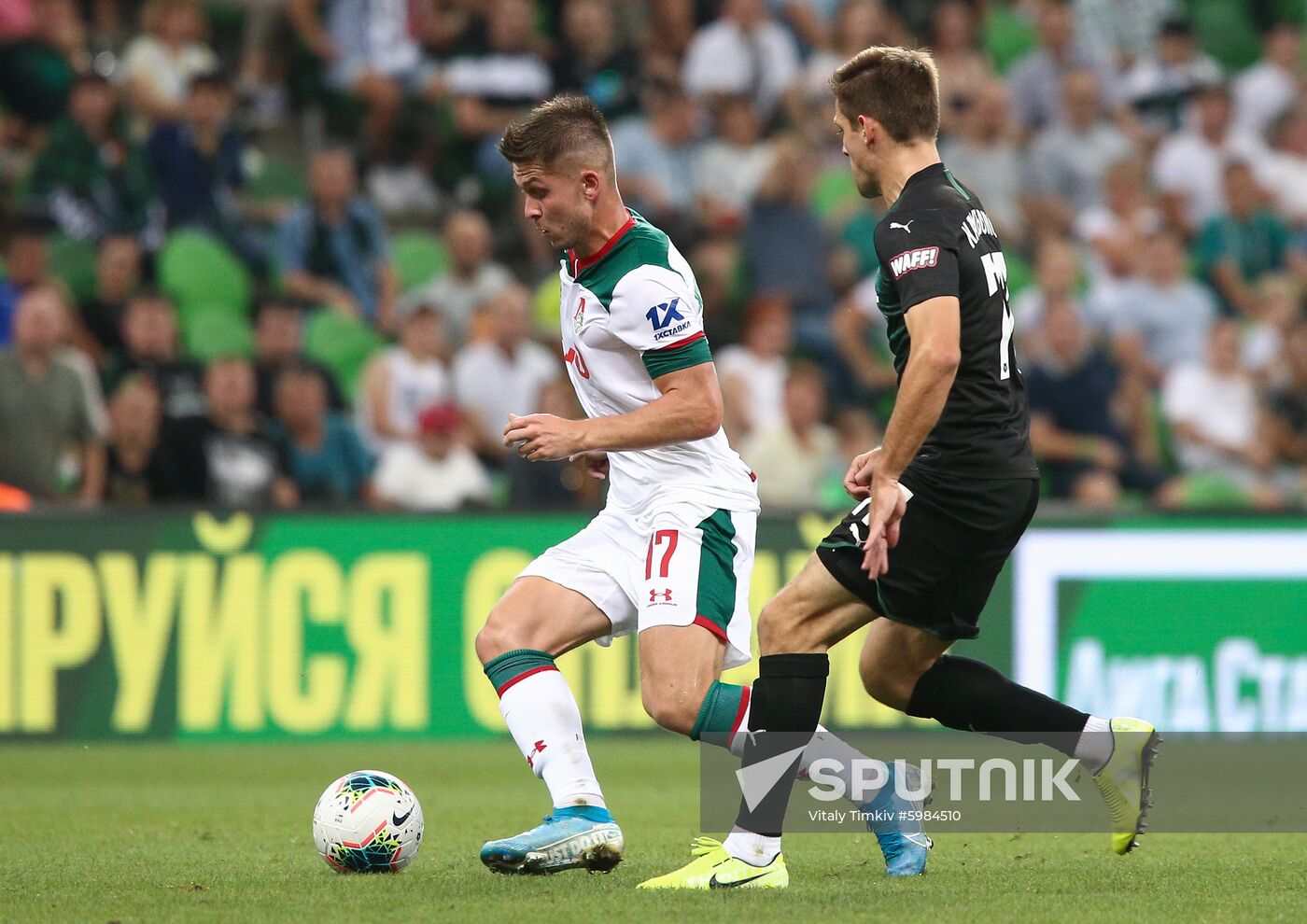 Russia Soccer Premier-League Krasnodar - Lokomotiv