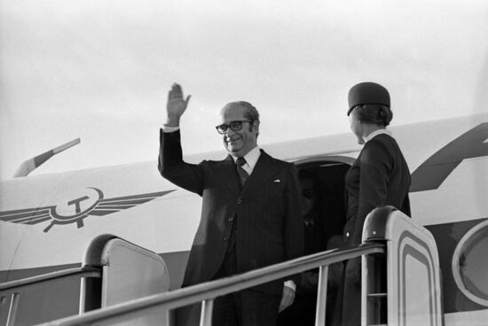 President of Portugal Francisco da Costa Gomes visits Soviet Union