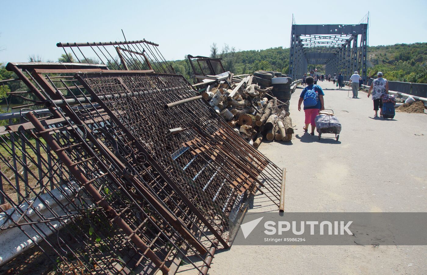 Ukraine LPR Bridge