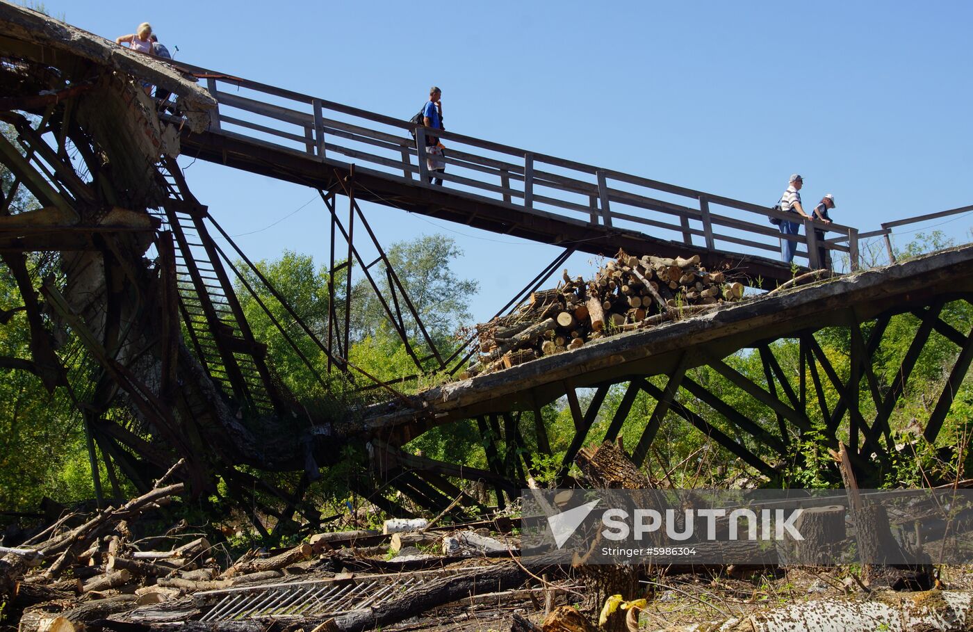 Ukraine LPR Bridge