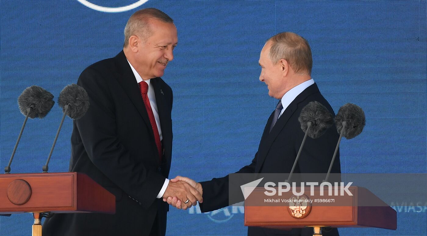 Russia MAKS Air Show Putin Erdogan