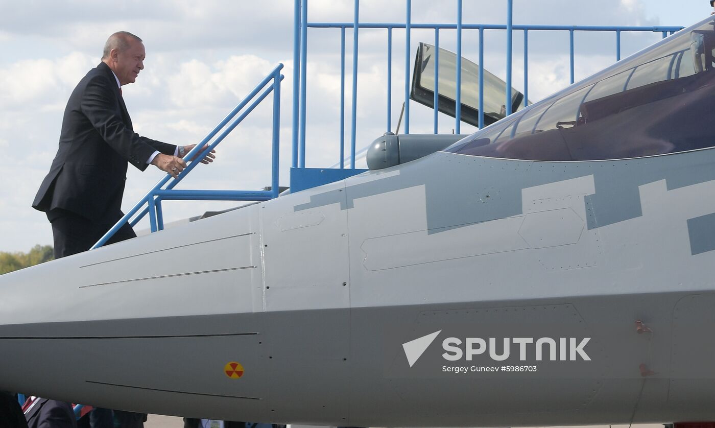 Russia MAKS Air Show Putin Erdogan
