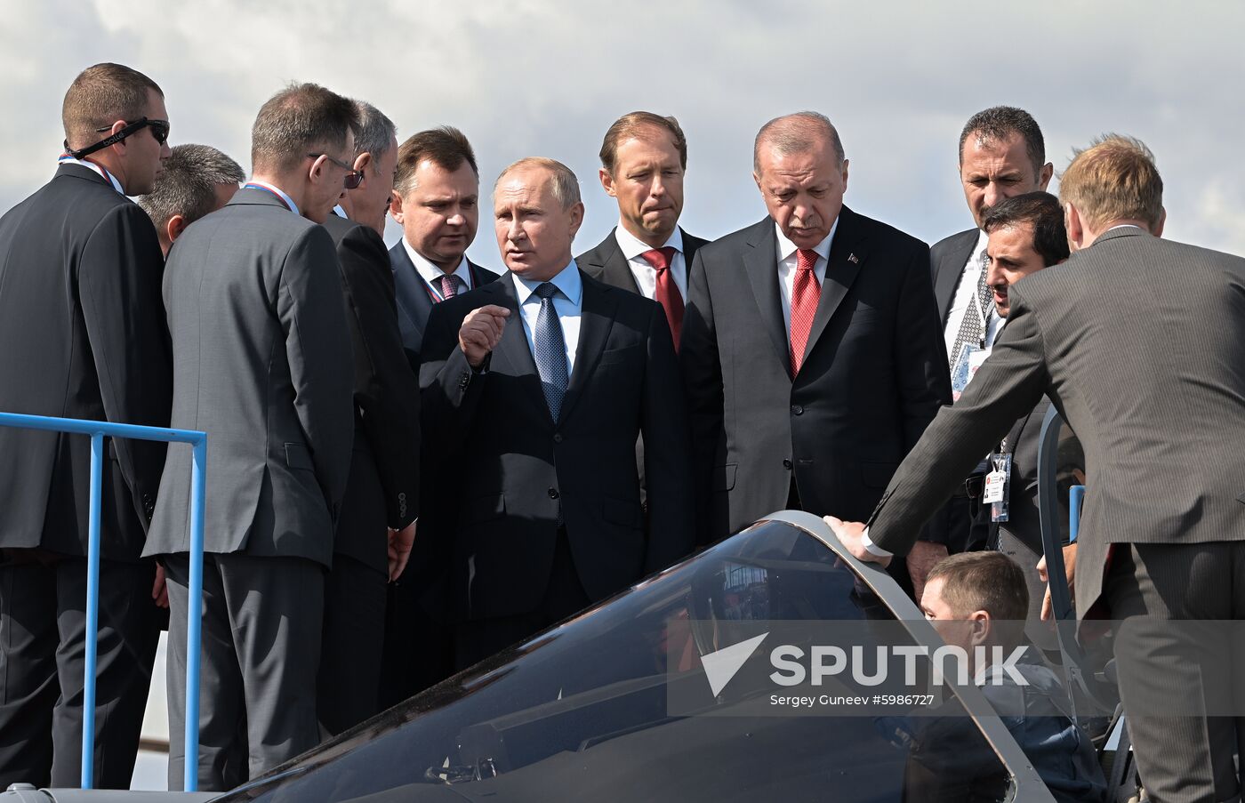 Russia MAKS Air Show Putin Erdogan