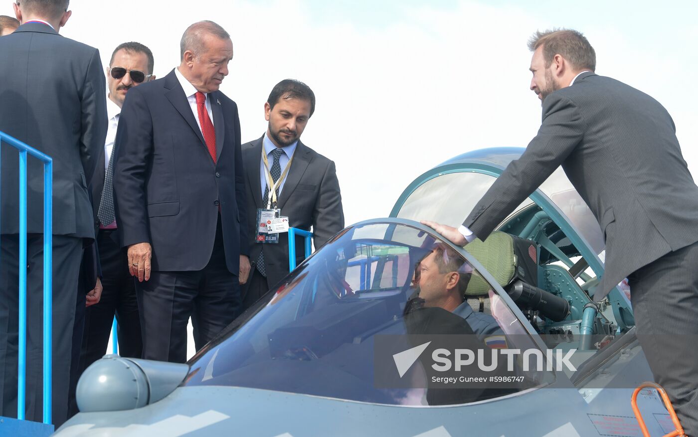 Russia MAKS Air Show Putin Erdogan