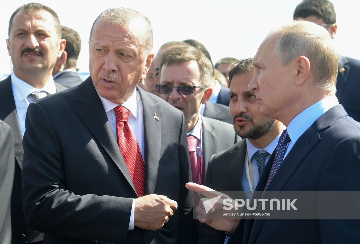 Russia MAKS Air Show Putin Erdogan