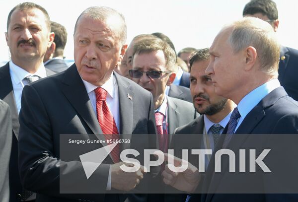 Russia MAKS Air Show Putin Erdogan