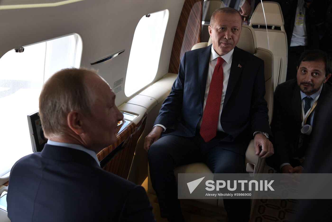 Russia MAKS Air Show Putin Erdogan