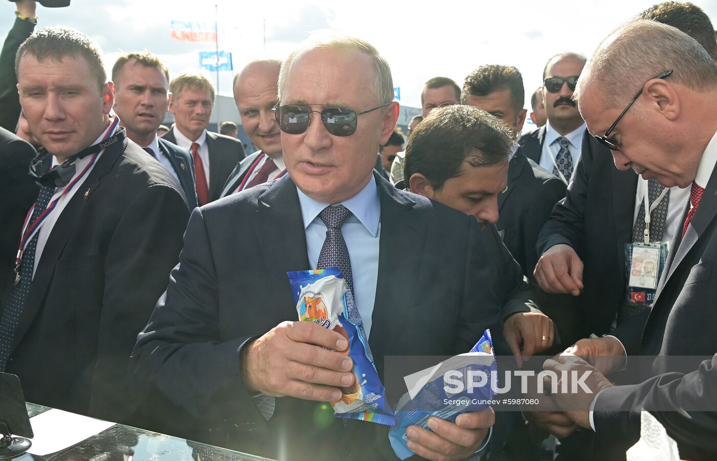 Russia MAKS Air Show Putin Erdogan