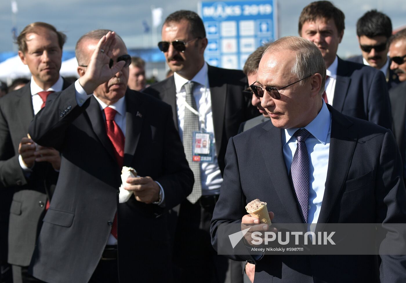 Russia MAKS Air Show Putin Erdogan