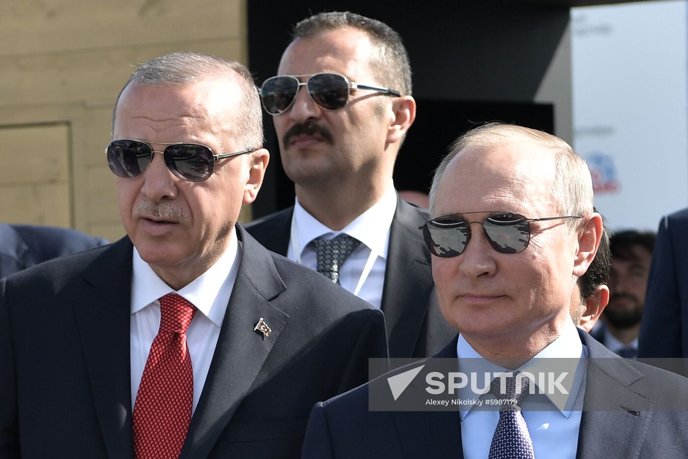 Russia MAKS Air Show Putin Erdogan