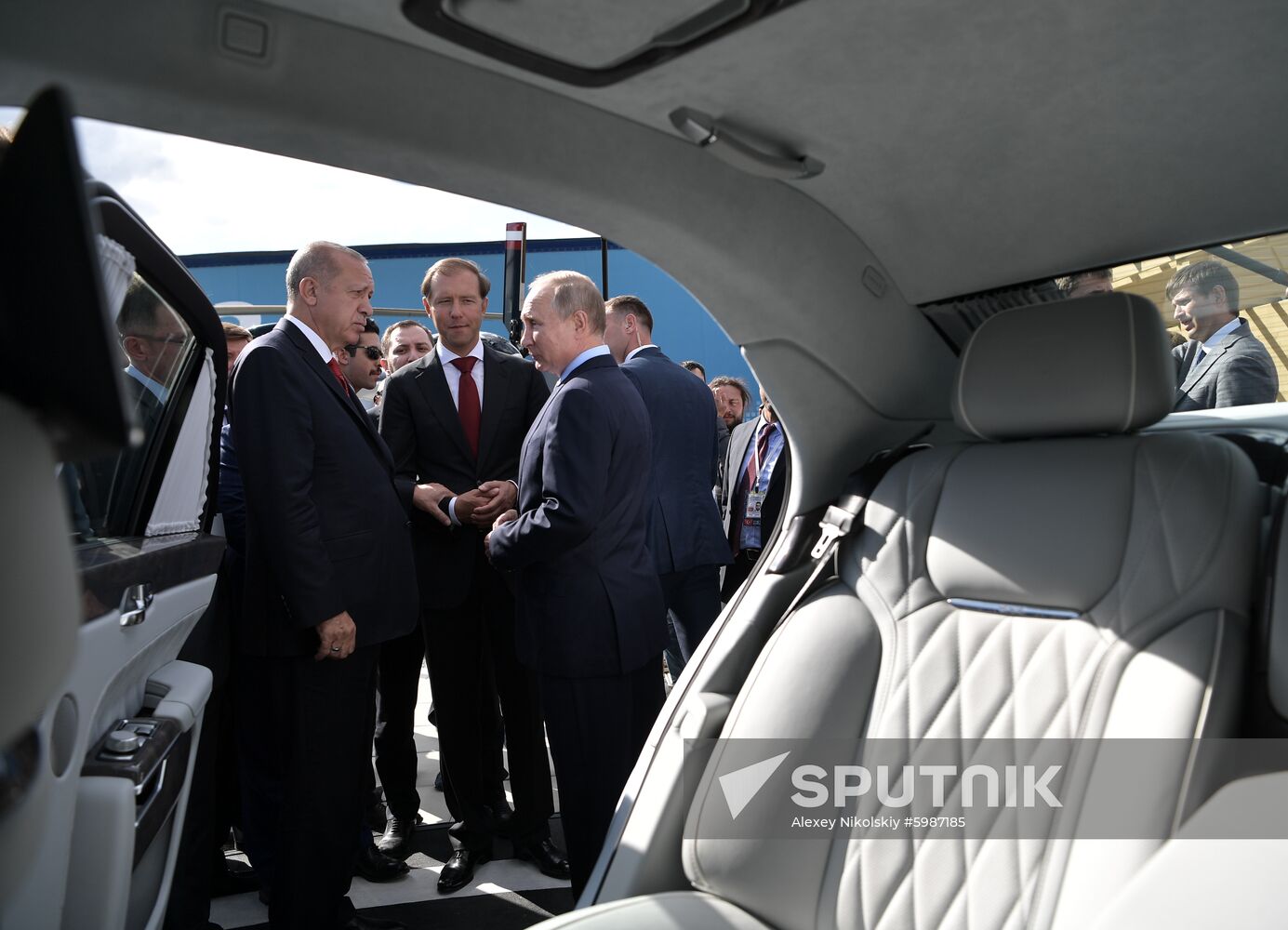 Russia MAKS Air Show Putin Erdogan