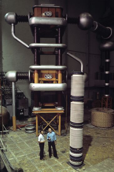 Lathe operator of Kuibyshev Moscow Electric Equipment Company Alexander Gorbunov