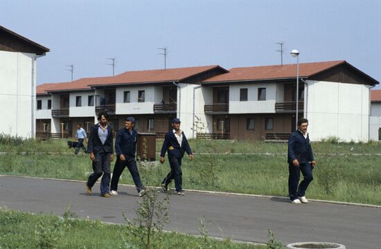 Partisan Road Yugoslavian construction team