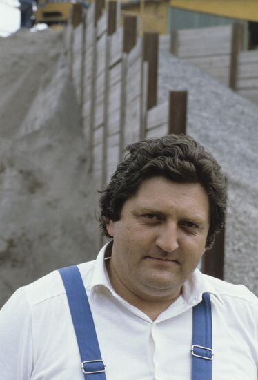 Partisan Road Yugoslavian construction team