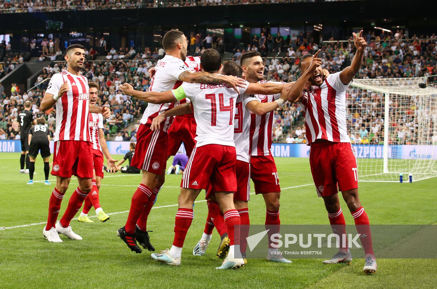 Russia Soccer Champions League Krasnodar - Olympiacos
