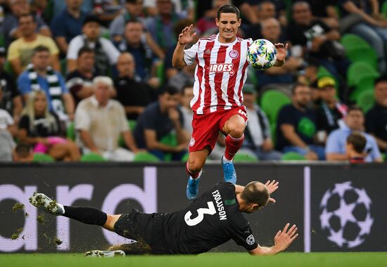 Russia Soccer Champions League Krasnodar - Olympiacos