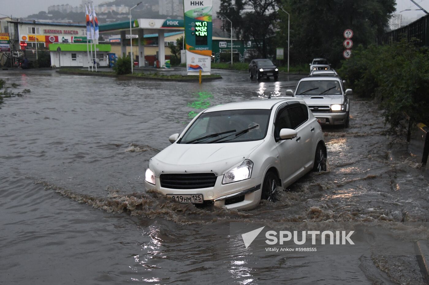 Russia Heavy Rains