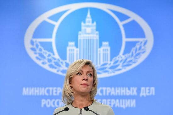 Russia Zakharova Briefing