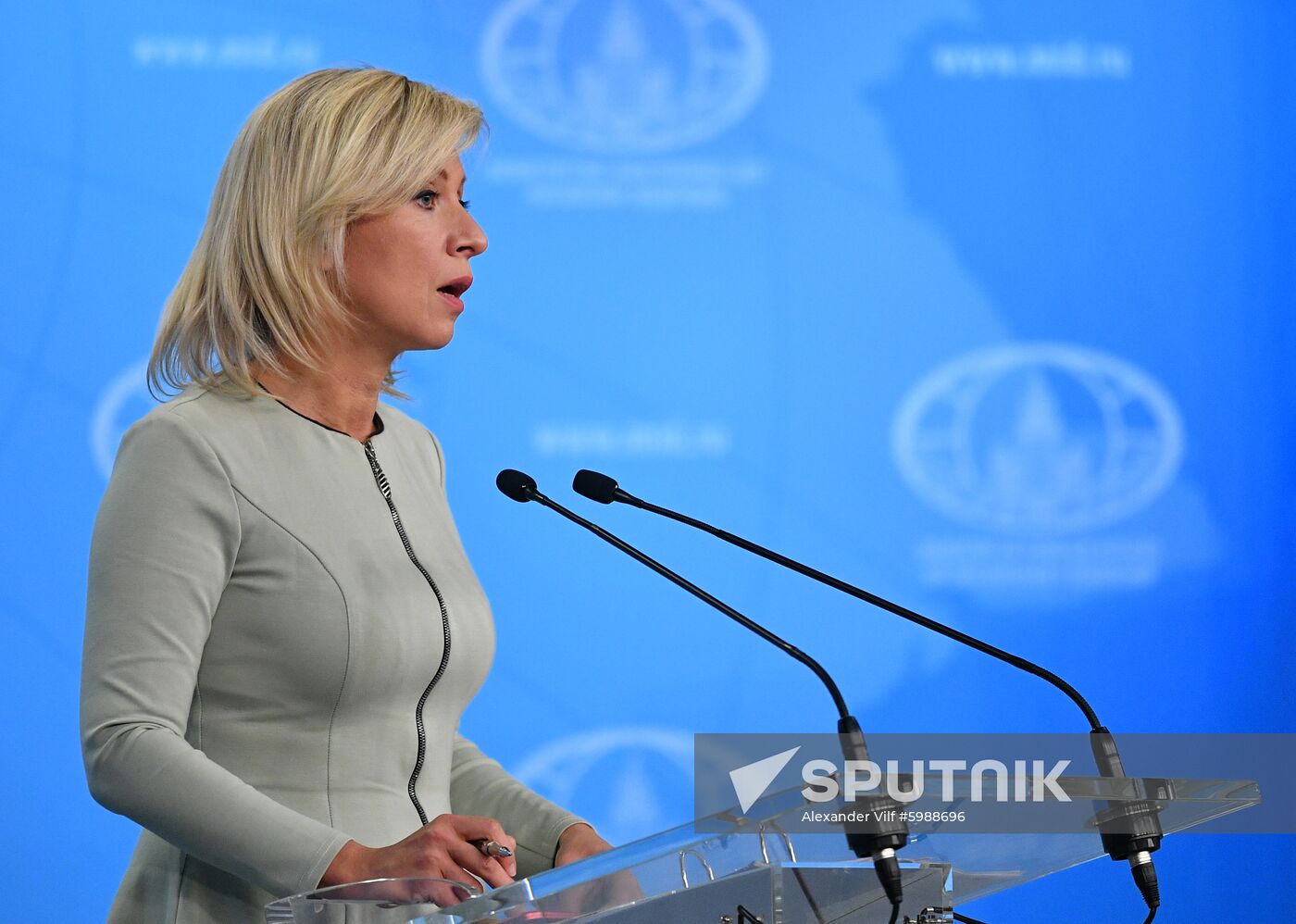 Russia Zakharova Briefing